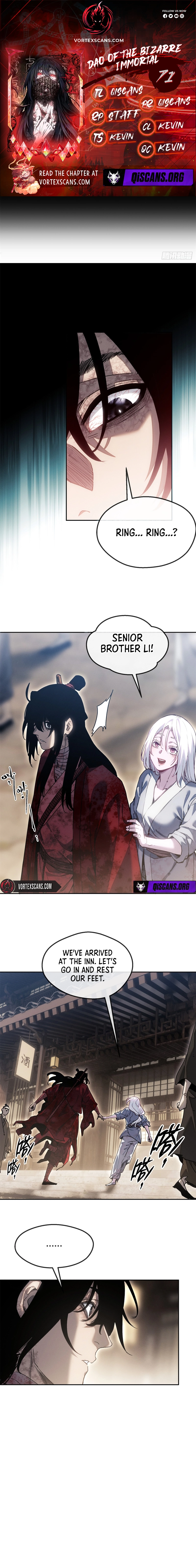 Dao of the Bizarre Immortal Chapter 71 - Page 1