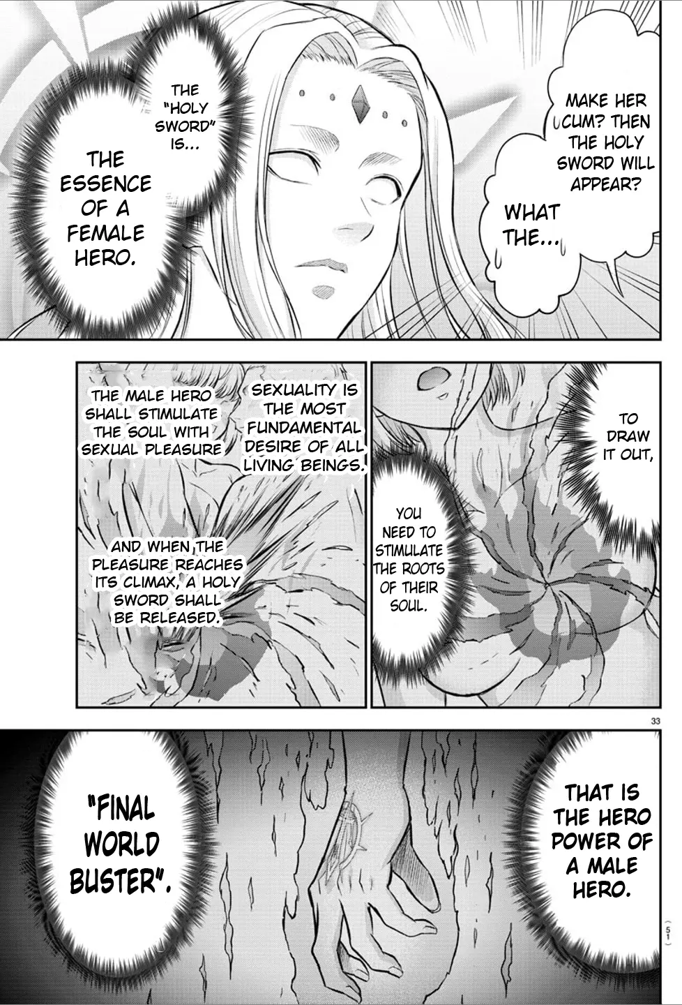 Cherry Hero and the “Holy” Sword Chapter 1 - Page 35