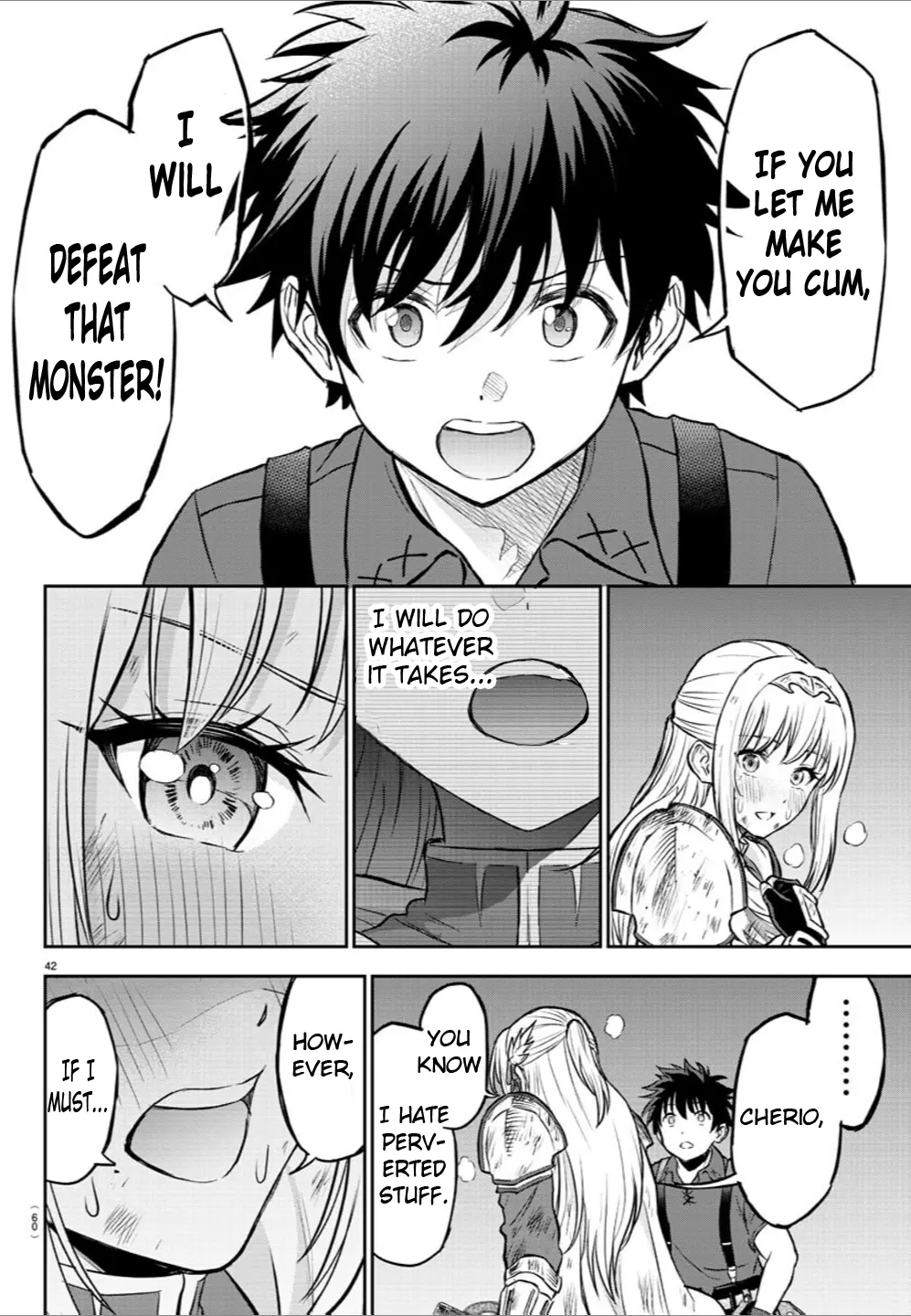 Cherry Hero and the “Holy” Sword Chapter 1 - Page 44