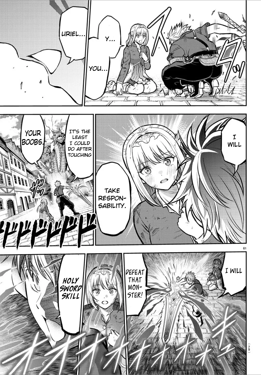 Cherry Hero and the “Holy” Sword Chapter 1 - Page 61