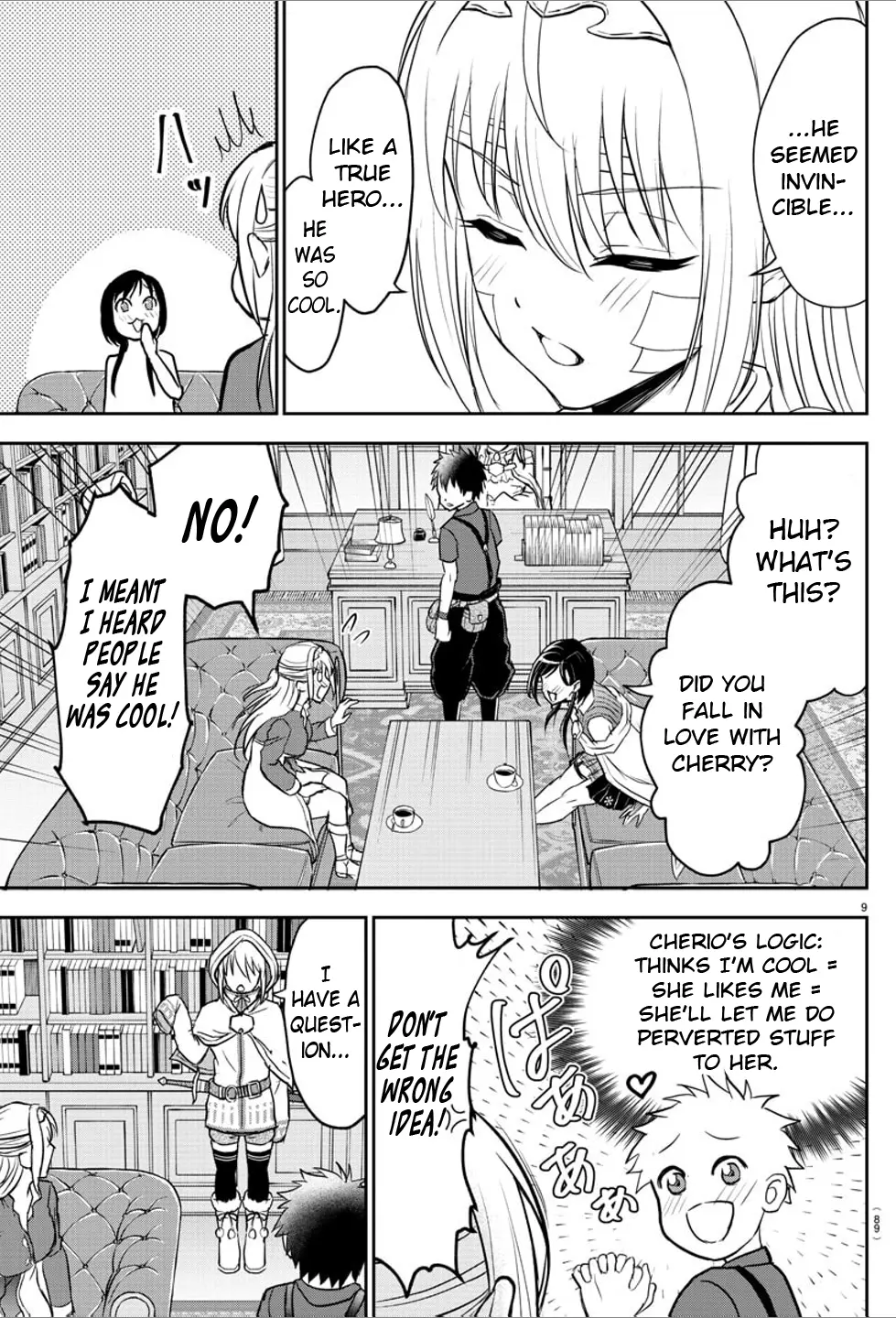 Cherry Hero and the “Holy” Sword Chapter 2 - Page 10