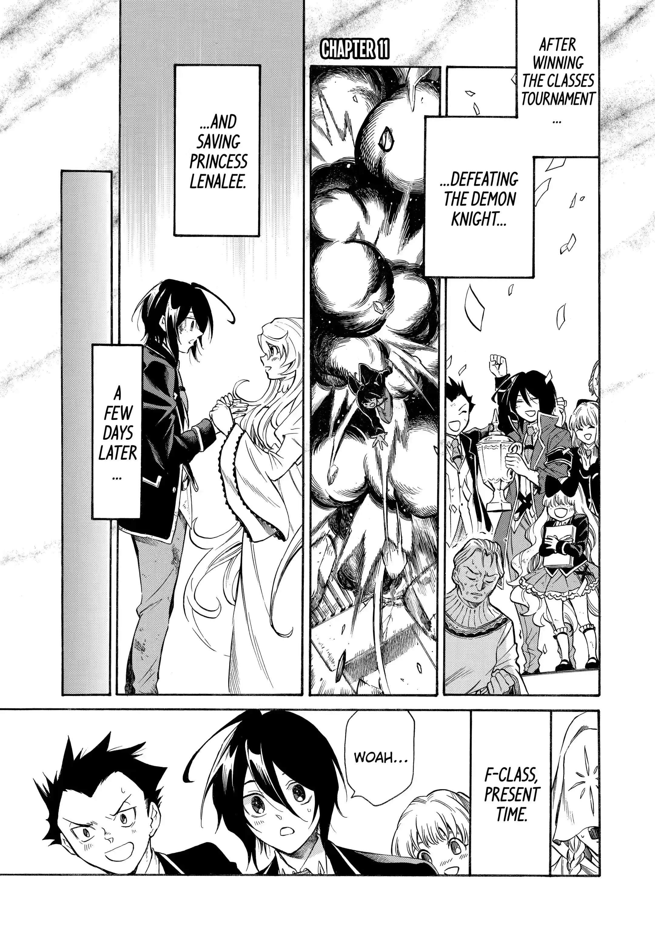 Reincarnation of the Unrivalled Time Mage: The Underachiever at the Magic Academy Turns Out to Be the Strongest Mage Who Controls Time! Chapter 11.1 - Page 1