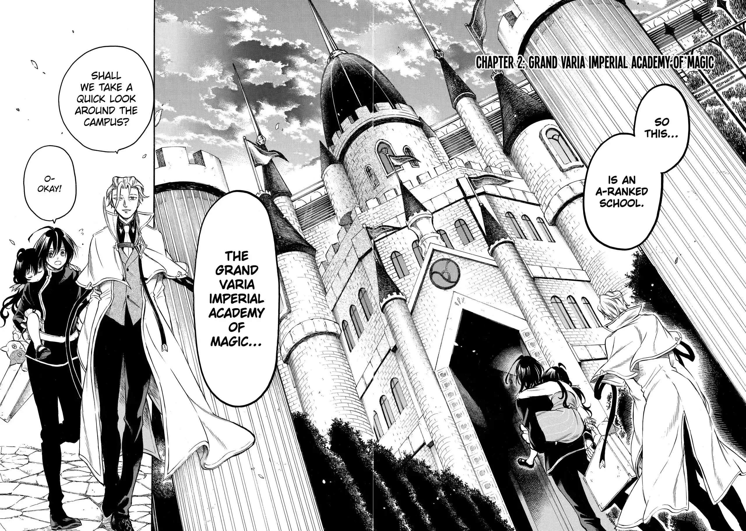 Reincarnation of the Unrivalled Time Mage: The Underachiever at the Magic Academy Turns Out to Be the Strongest Mage Who Controls Time! Chapter 2.1 - Page 2