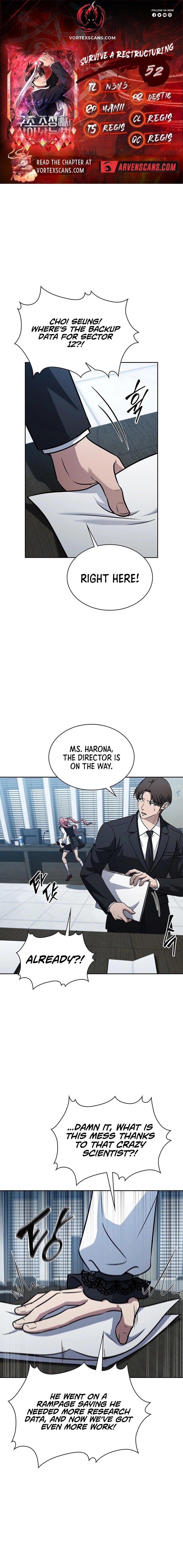 How to Survive Restructuring Chapter 52 - Page 1