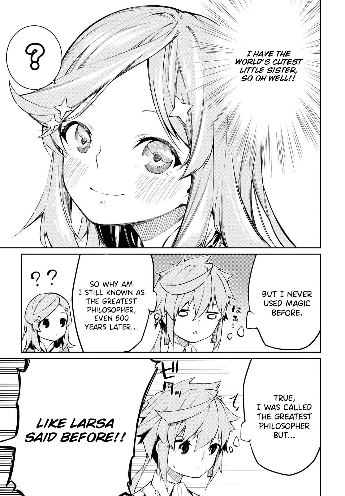 The Greatest Philosopher With Zero Magic Power. Chapter 1 - Page 9