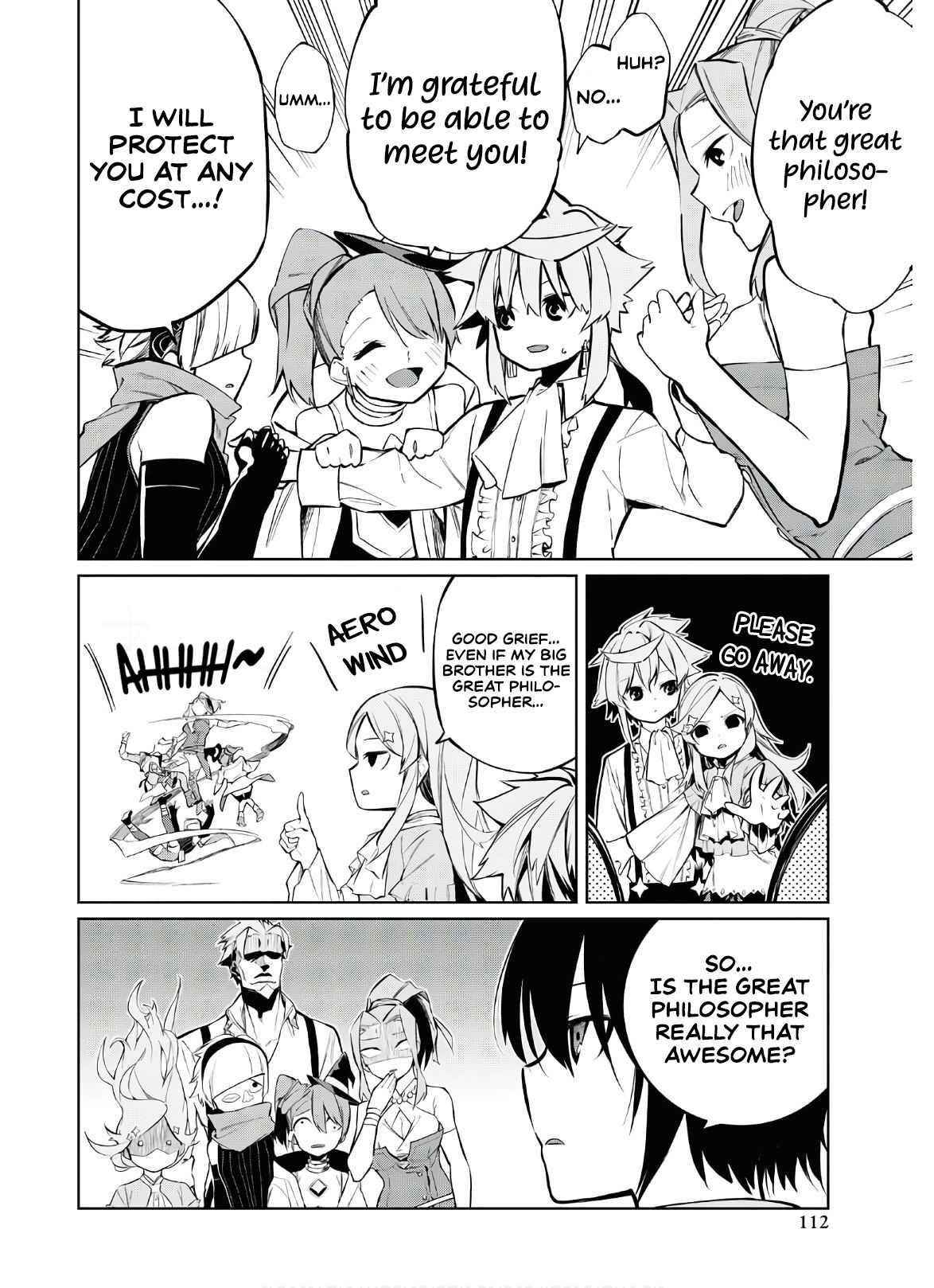 The Greatest Philosopher With Zero Magic Power. Chapter 3 - Page 12