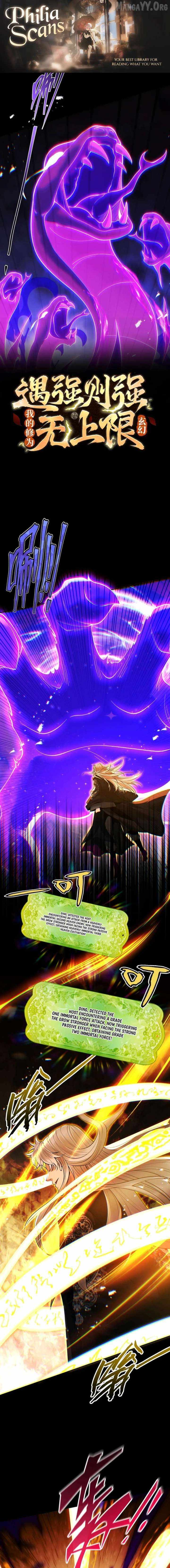 Strength Through Adversity, My Cultivation Knows No Limits Chapter 98 - Page 1