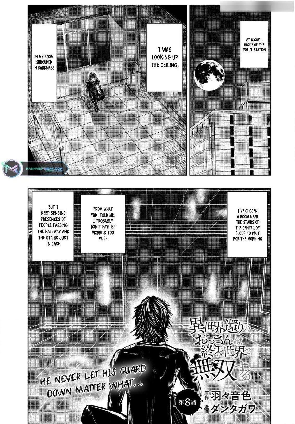 A Middle-aged Man Who Returned From Another World Becomes Unrivaled In The Apocalyptic World Chapter 8 - Page 1