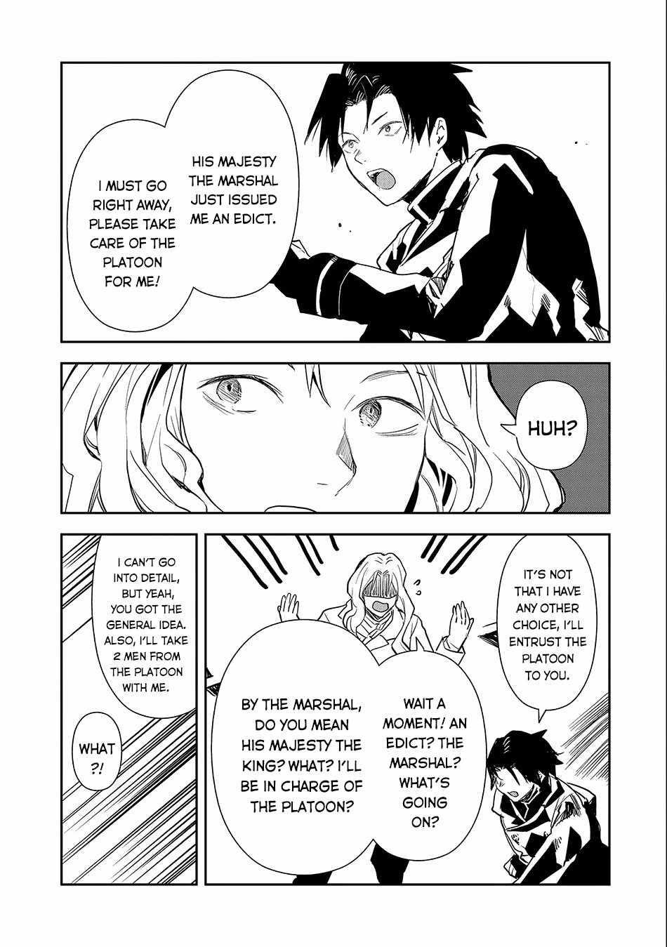 When I Reincarnated I Was a Soldier?! ~A Man Called the Red Shinigami~ Chapter 4 - Page 15