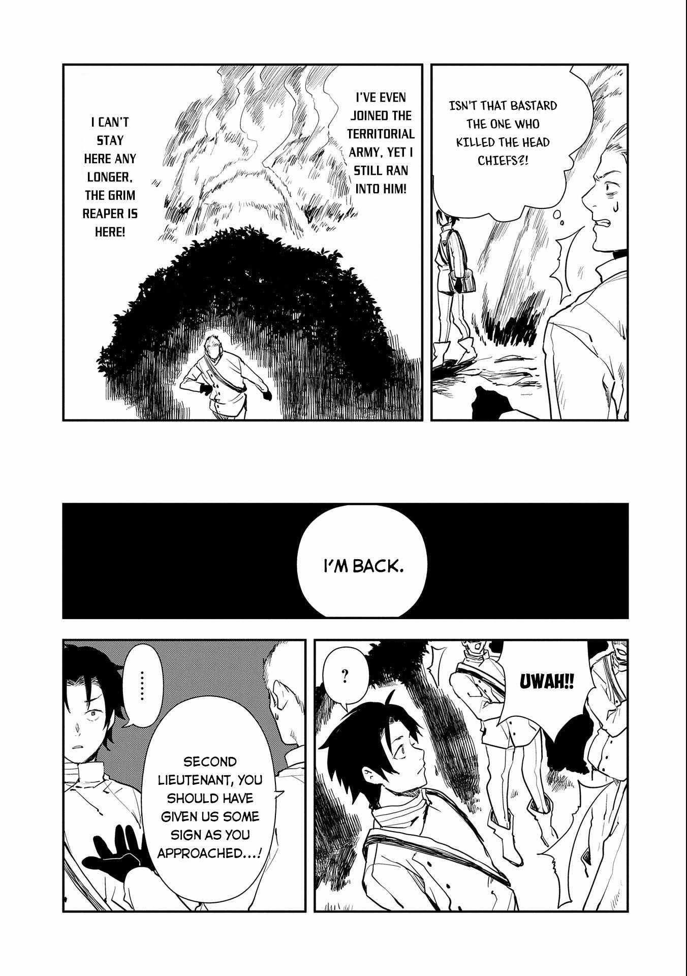 When I Reincarnated I Was a Soldier?! ~A Man Called the Red Shinigami~ Chapter 5 - Page 8