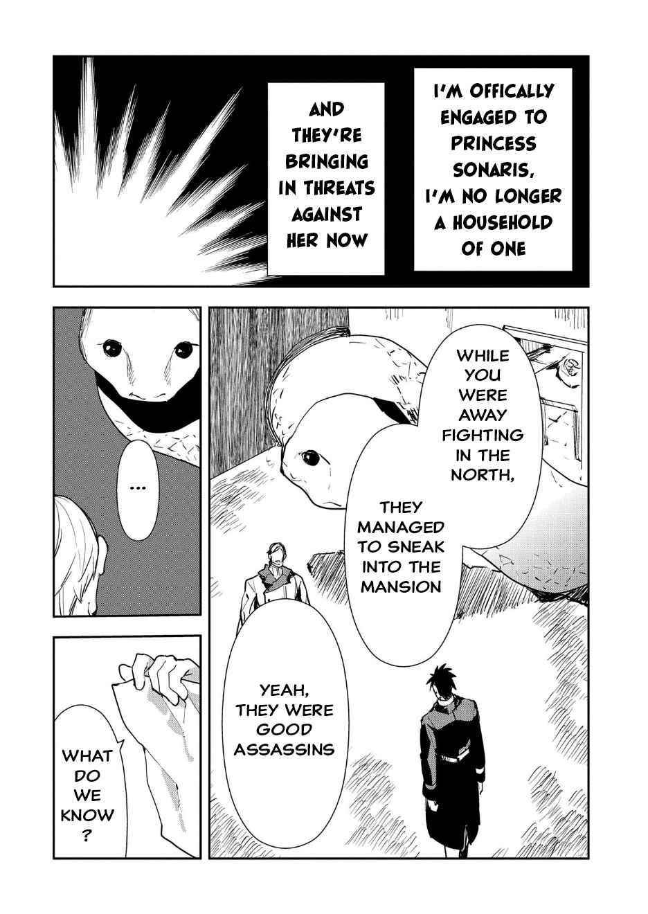 When I Reincarnated I Was a Soldier?! ~A Man Called the Red Shinigami~ Chapter 9.5 - Page 13