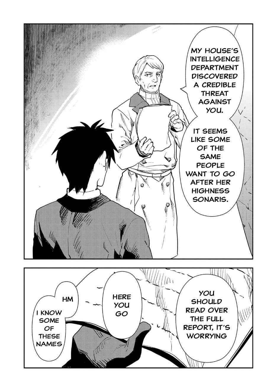 When I Reincarnated I Was a Soldier?! ~A Man Called the Red Shinigami~ Chapter 9.5 - Page 14