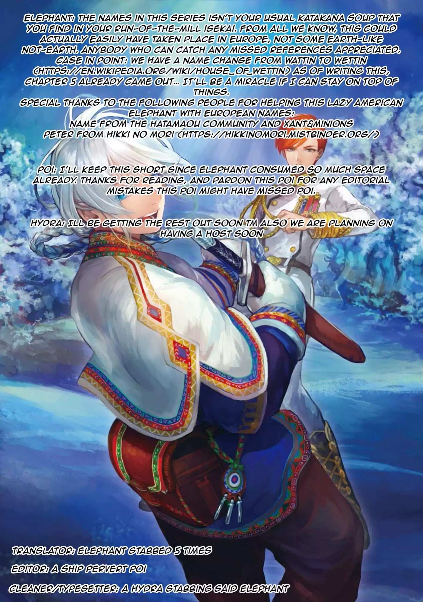 The Snow Country Hunting Life of the Northern Nobleman and the Raptor Wife Chapter 4 - Page 1