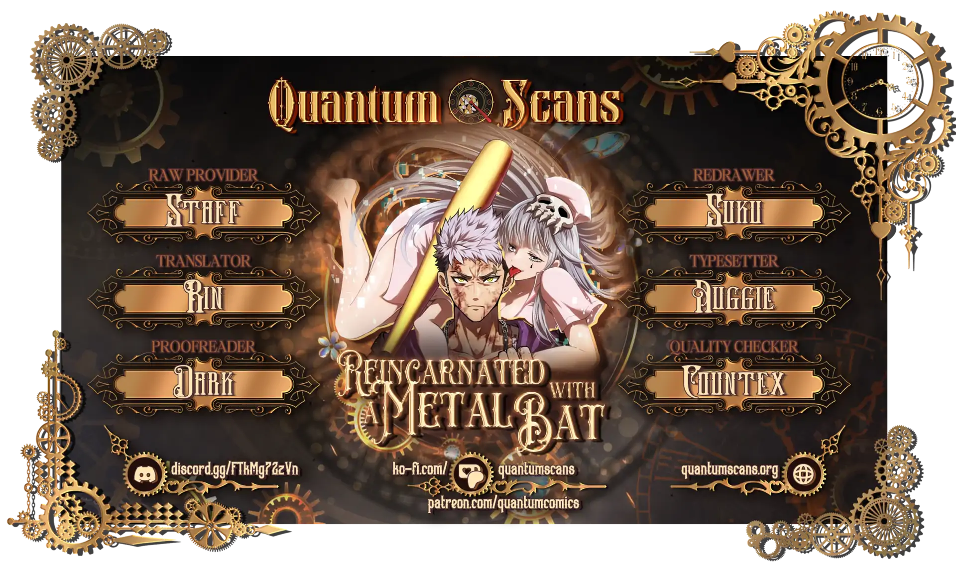 Reincarnated With a Metal Bat ~Surviving the Monochrome Madness~ Chapter 34 - Page 1