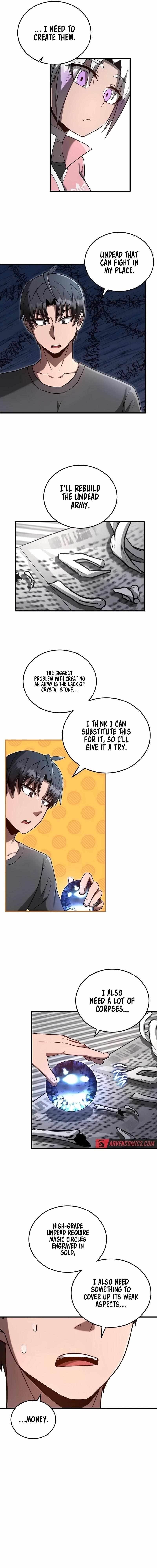 How a Catastrophic Necromancer Retires Chapter 13 - Page 9