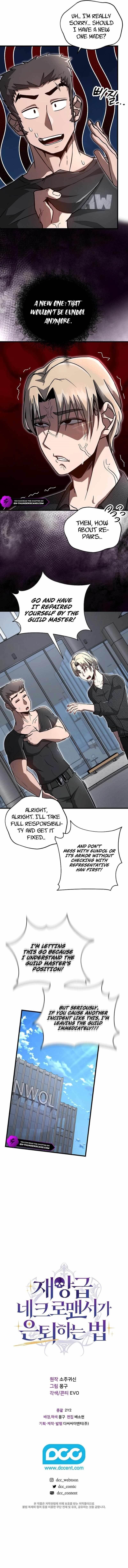 How a Catastrophic Necromancer Retires Chapter 15 - Page 14