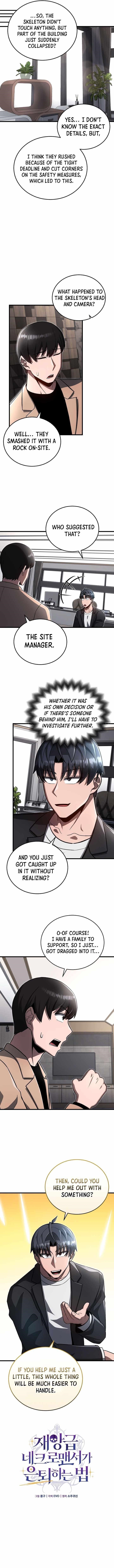 How a Catastrophic Necromancer Retires Chapter 27 - Page 7