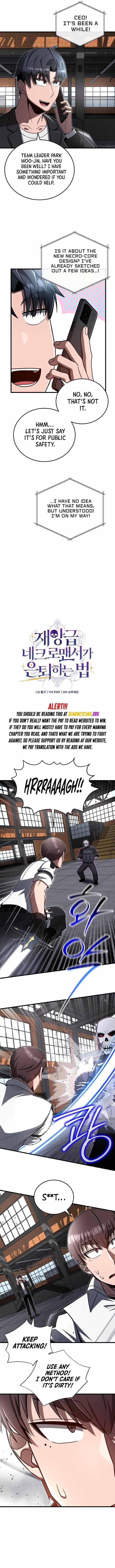 How a Catastrophic Necromancer Retires Chapter 29 - Page 8