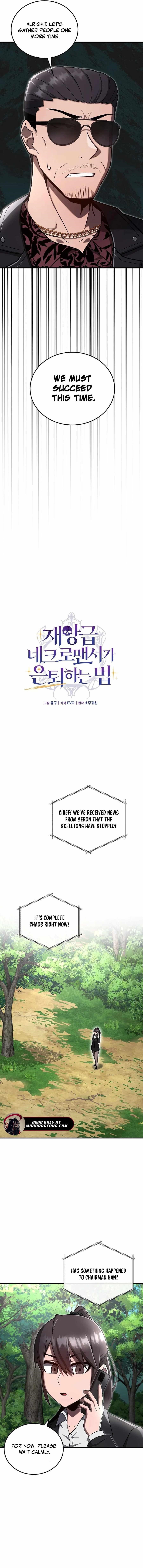 How a Catastrophic Necromancer Retires Chapter 36 - Page 5