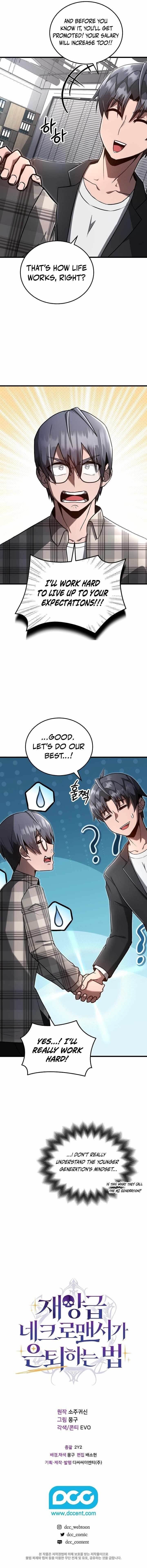 How a Catastrophic Necromancer Retires Chapter 8 - Page 10