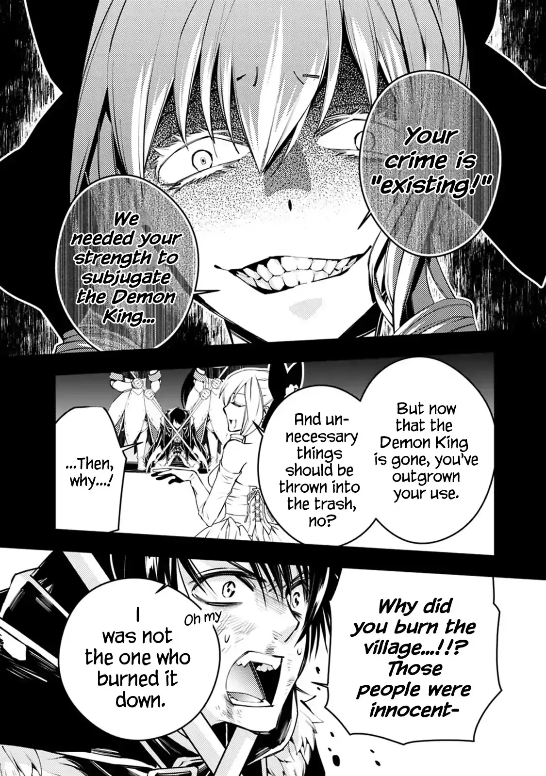 Fukushuu wo Koinegau Saikyou Yuusha wa, Yami no Chikara de Senmetsu Musou suru Chapter 3.4 - Page 6