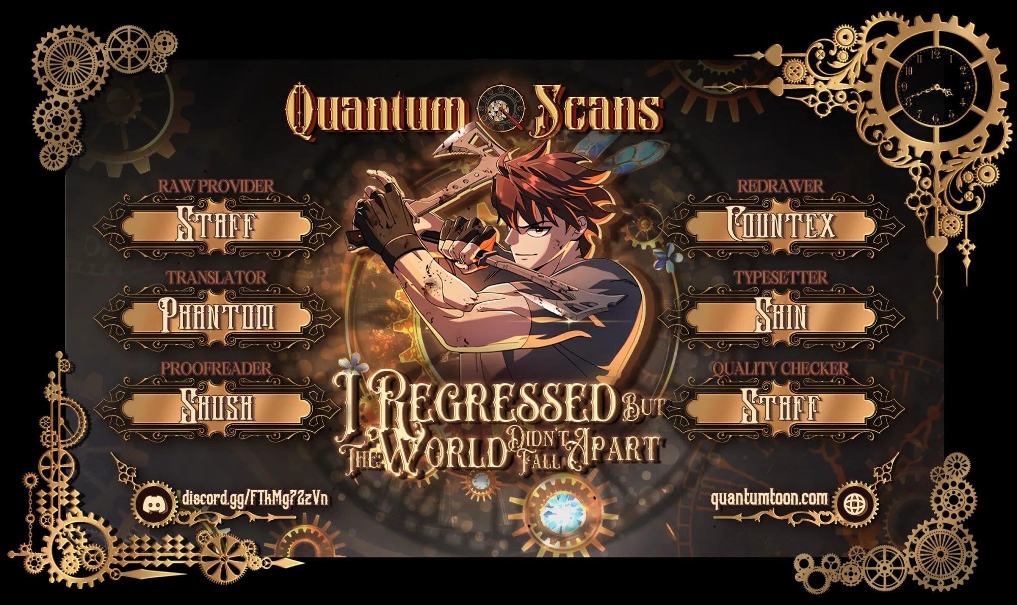 I Regressed but the World Didn’t Fall Chapter 27 - Page 1