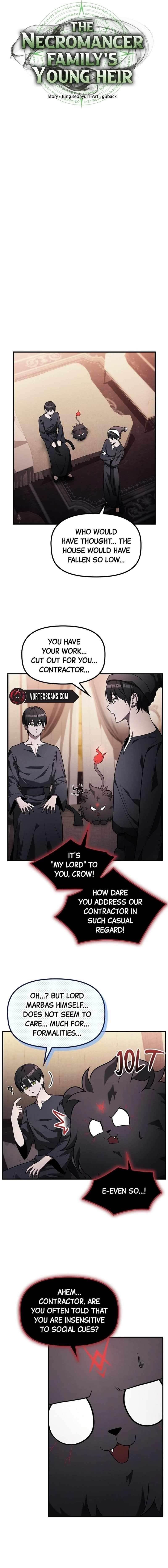 The Necromancer Family’s Young Heir Chapter 10 - Page 13