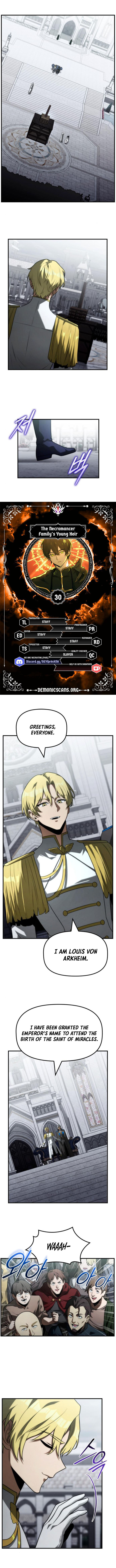 The Necromancer Family’s Young Heir Chapter 30 - Page 1