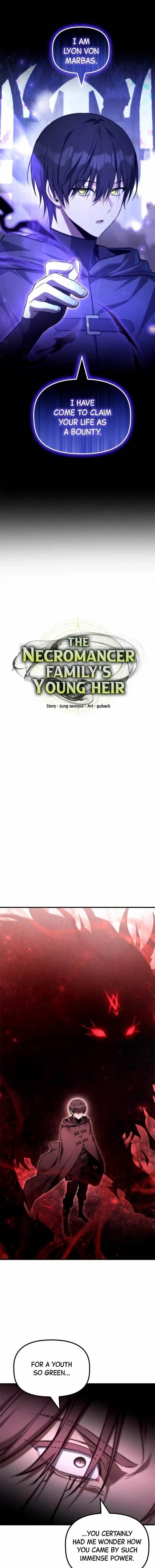 The Necromancer Family’s Young Heir Chapter 54 - Page 1