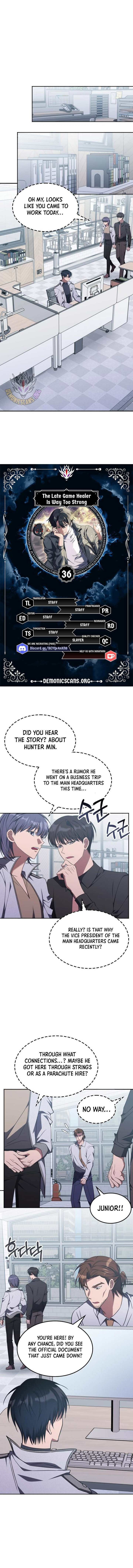 The Veteran Healer Is Overpowered Chapter 36 - Page 1