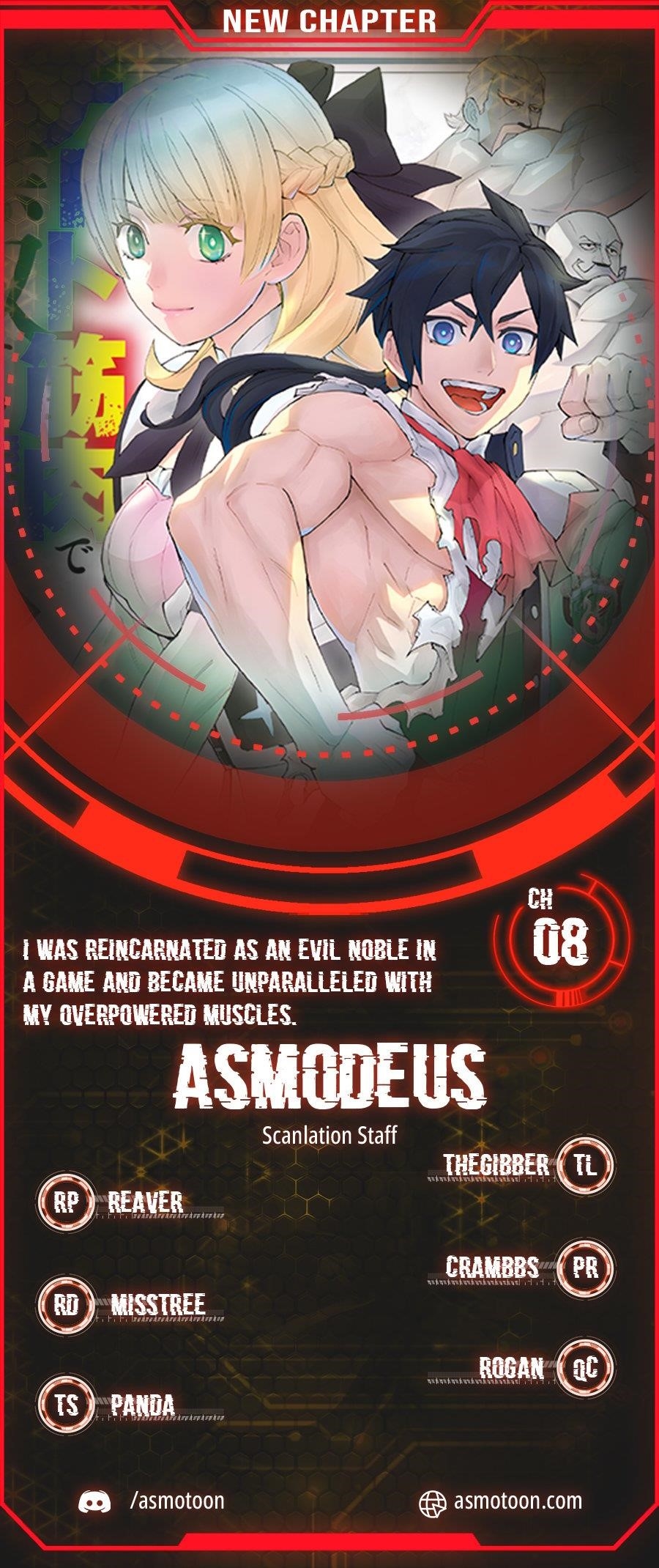 I Was Reincarnated as an Evil Noble in a Game and Became Unparalleled With My Overpowered Muscles Chapter 10 - Page 1