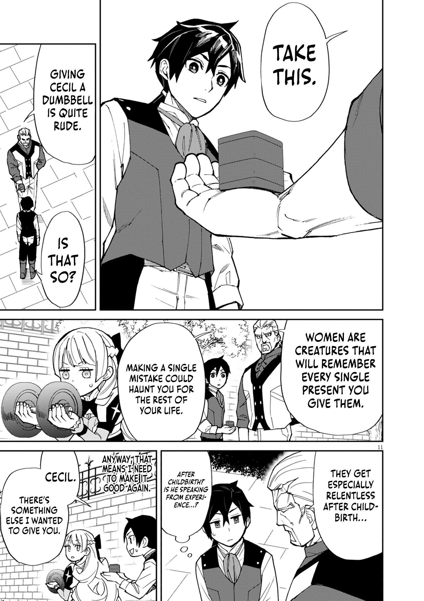 I Was Reincarnated as an Evil Noble in a Game and Became Unparalleled With My Overpowered Muscles Chapter 13 - Page 11