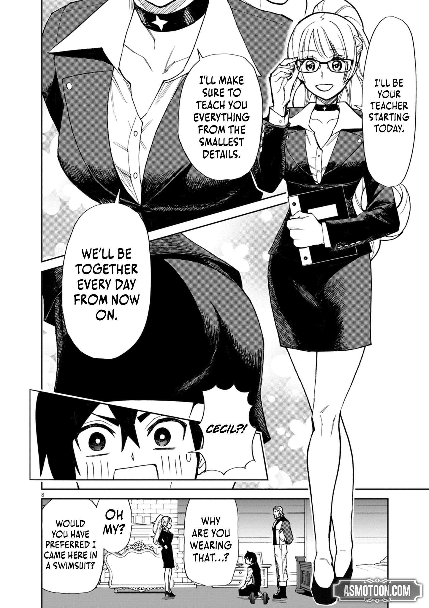 I Was Reincarnated as an Evil Noble in a Game and Became Unparalleled With My Overpowered Muscles Chapter 14 - Page 8