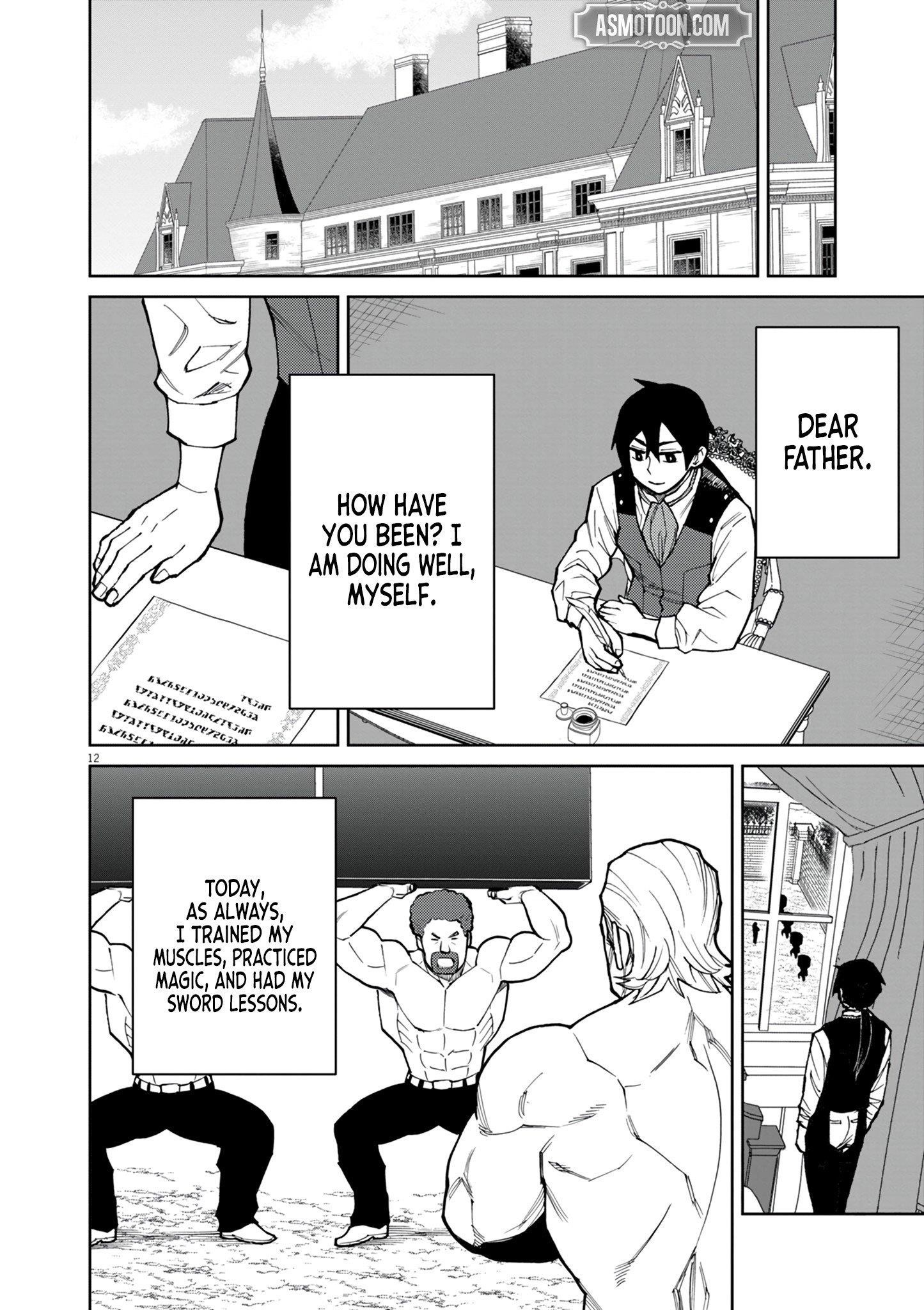 I Was Reincarnated as an Evil Noble in a Game and Became Unparalleled With My Overpowered Muscles Chapter 20 - Page 12