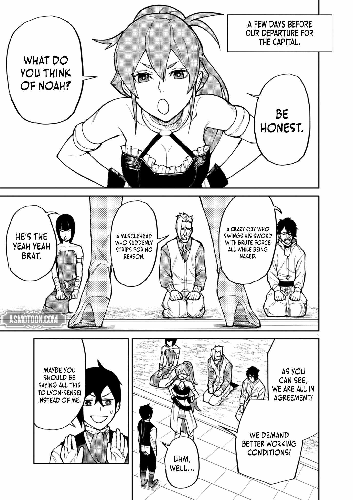 I Was Reincarnated as an Evil Noble in a Game and Became Unparalleled With My Overpowered Muscles Chapter 21 - Page 1