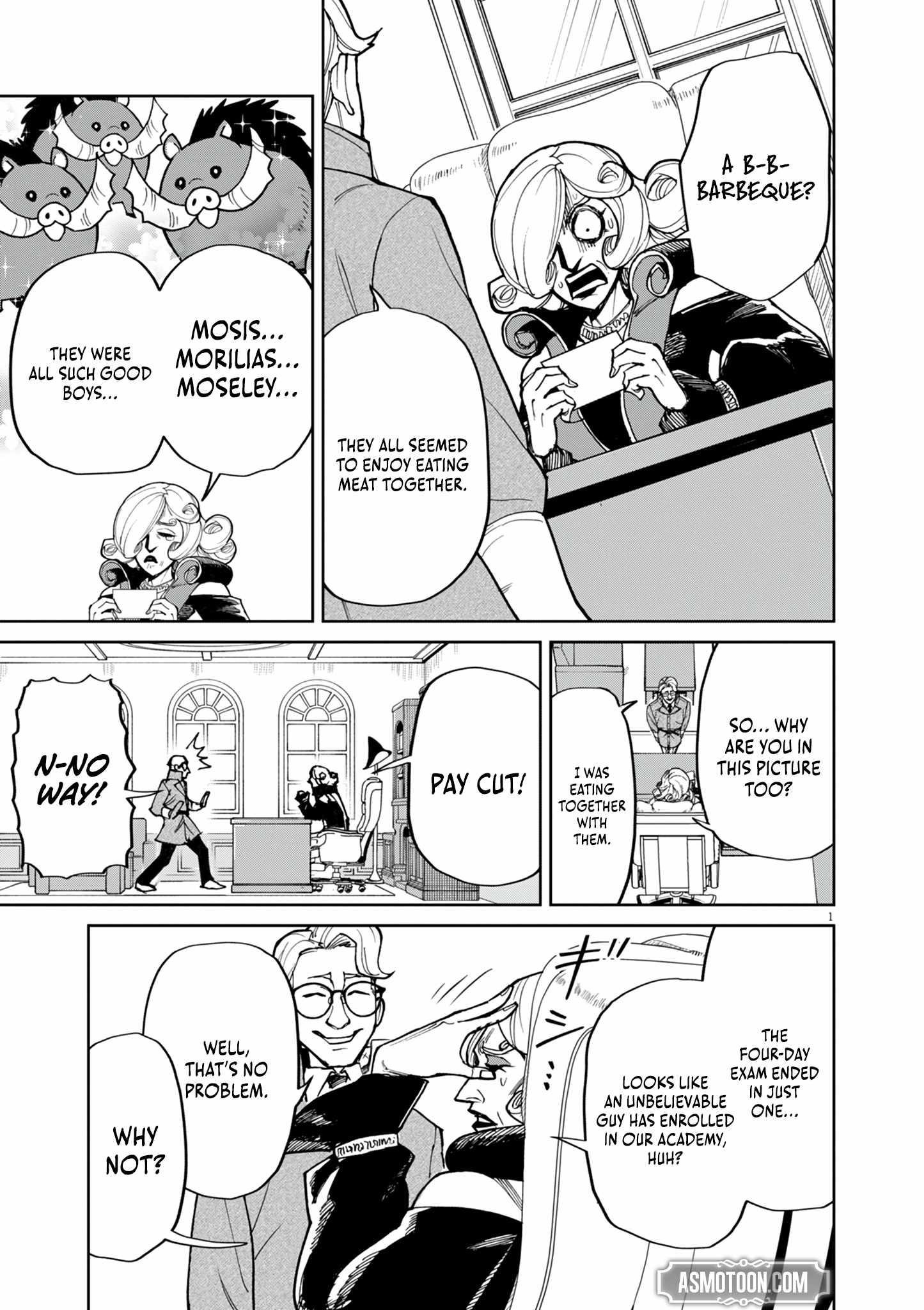 I Was Reincarnated as an Evil Noble in a Game and Became Unparalleled With My Overpowered Muscles Chapter 23 - Page 1