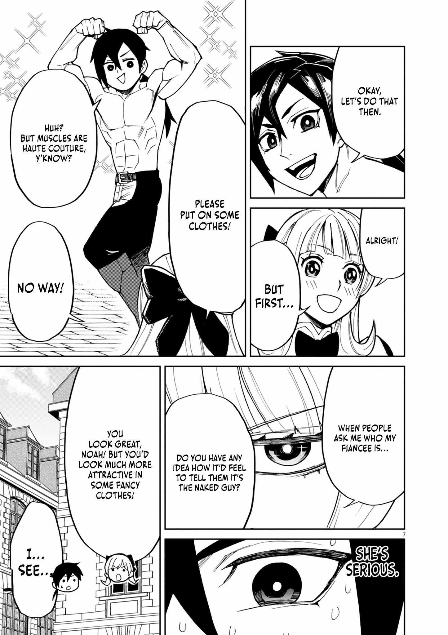 I Was Reincarnated as an Evil Noble in a Game and Became Unparalleled With My Overpowered Muscles Chapter 23 - Page 7