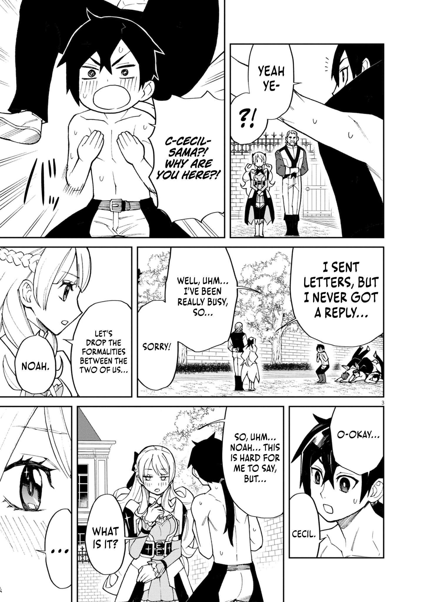 I Was Reincarnated as an Evil Noble in a Game and Became Unparalleled With My Overpowered Muscles Chapter 9 - Page 3