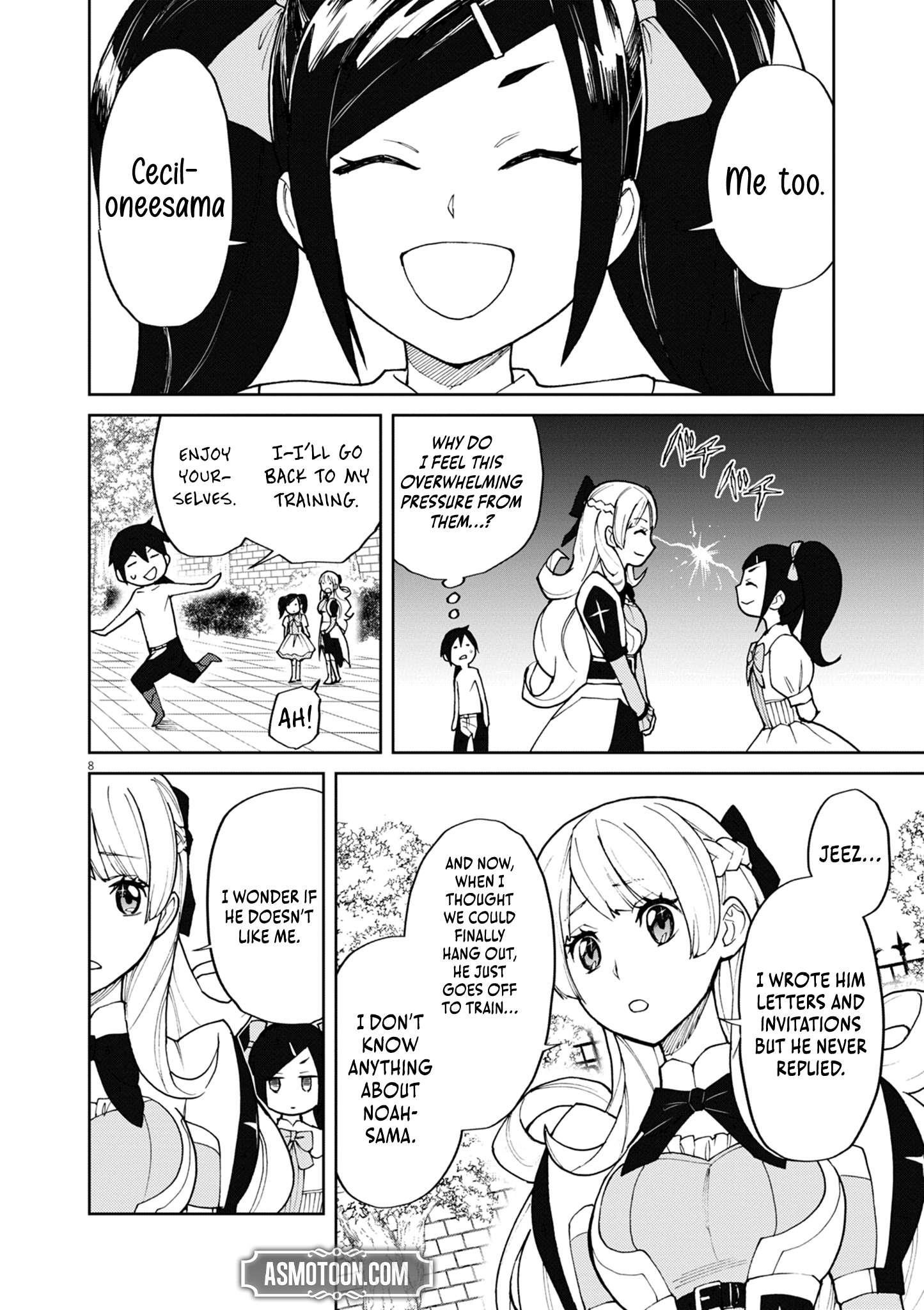 I Was Reincarnated as an Evil Noble in a Game and Became Unparalleled With My Overpowered Muscles Chapter 9 - Page 8