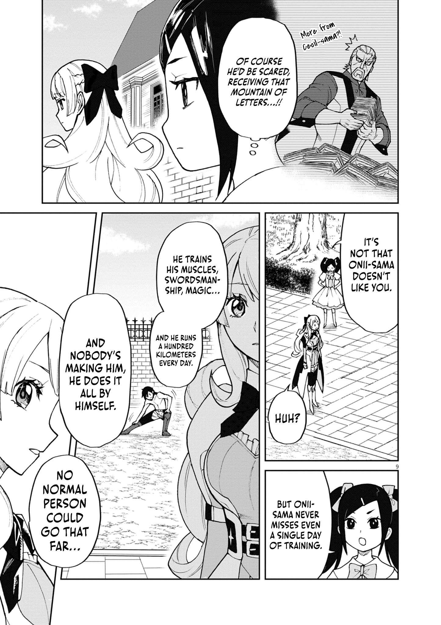 I Was Reincarnated as an Evil Noble in a Game and Became Unparalleled With My Overpowered Muscles Chapter 9 - Page 9