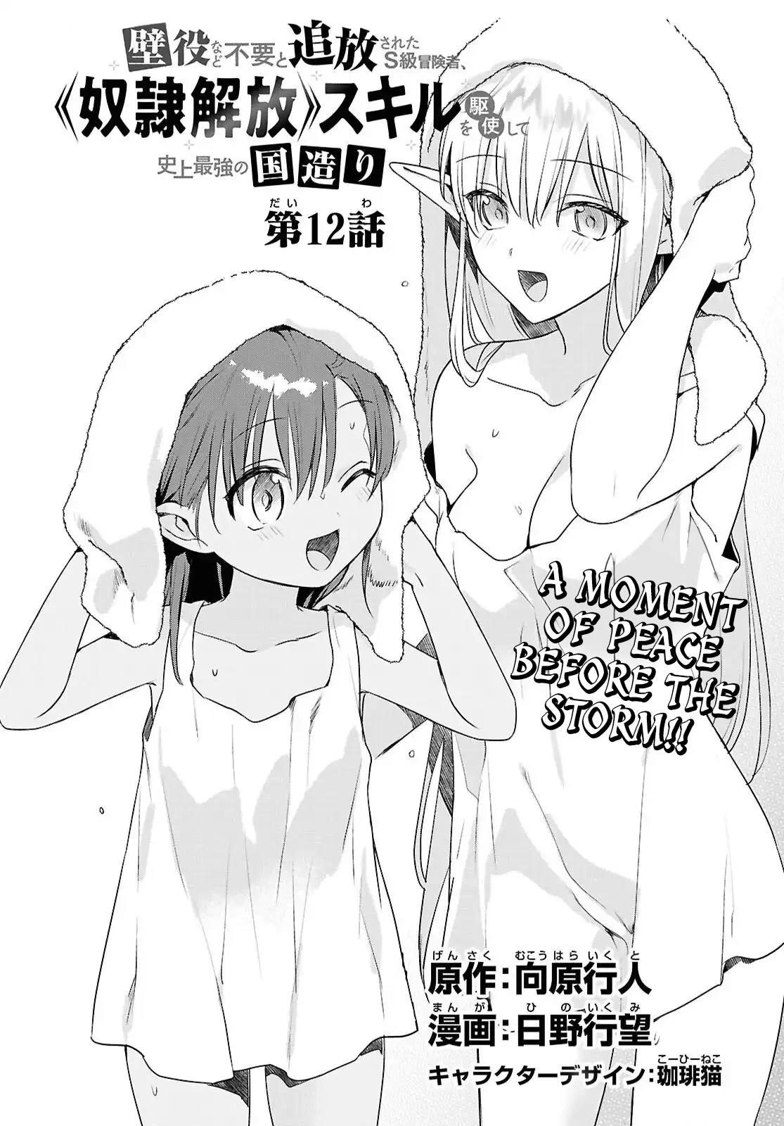 An S-class Adventurer, Banished as the Tank of the Party, Uses His “Slave Release” Skill to Build the Strongest Country in History! Chapter 12 - Page 2