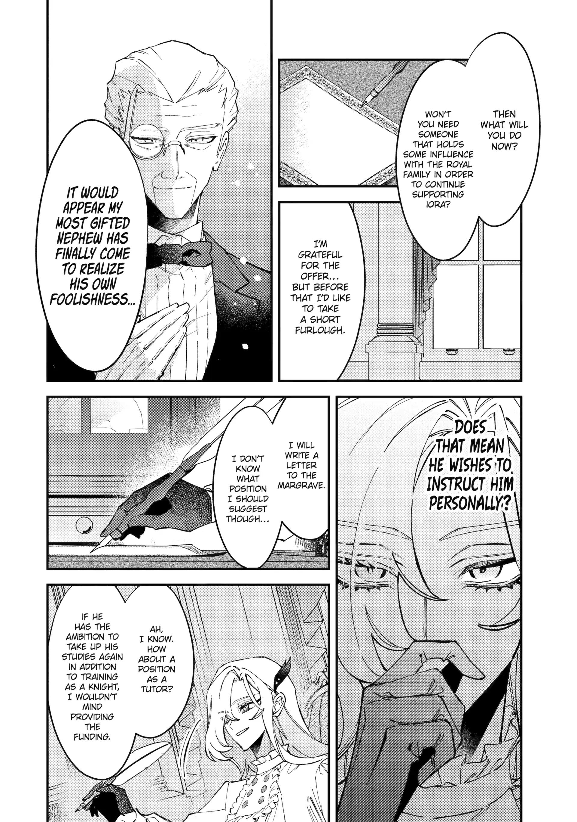 Café Au Lait Wa Elixir: Kissaten No Jouren Kyaku Ga Sekai O Sukuu. Douyara Watashi Wa Renkinjutsushi Rashii Chapter 14 - Page 34