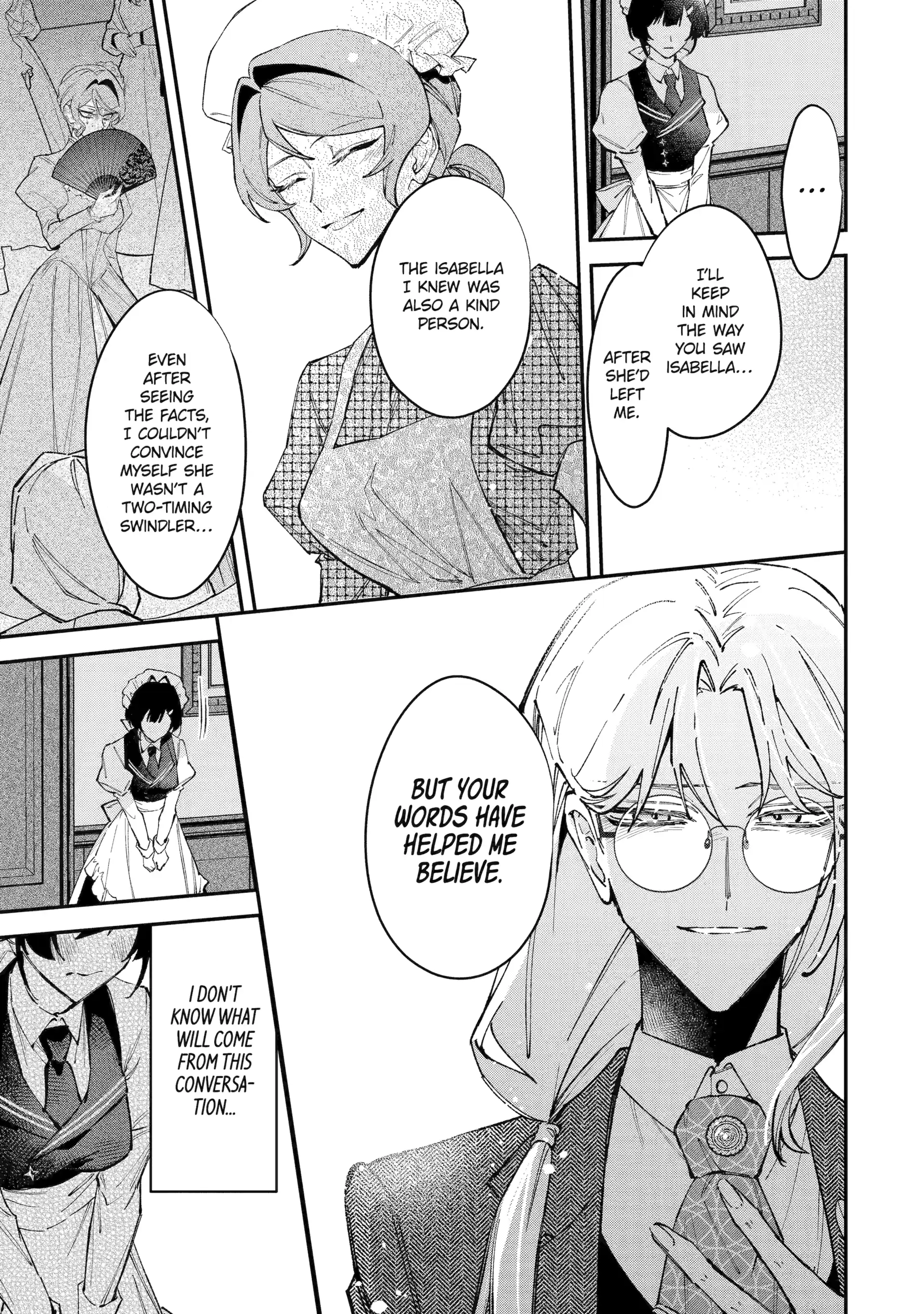 Café Au Lait Wa Elixir: Kissaten No Jouren Kyaku Ga Sekai O Sukuu. Douyara Watashi Wa Renkinjutsushi Rashii Chapter 15 - Page 13