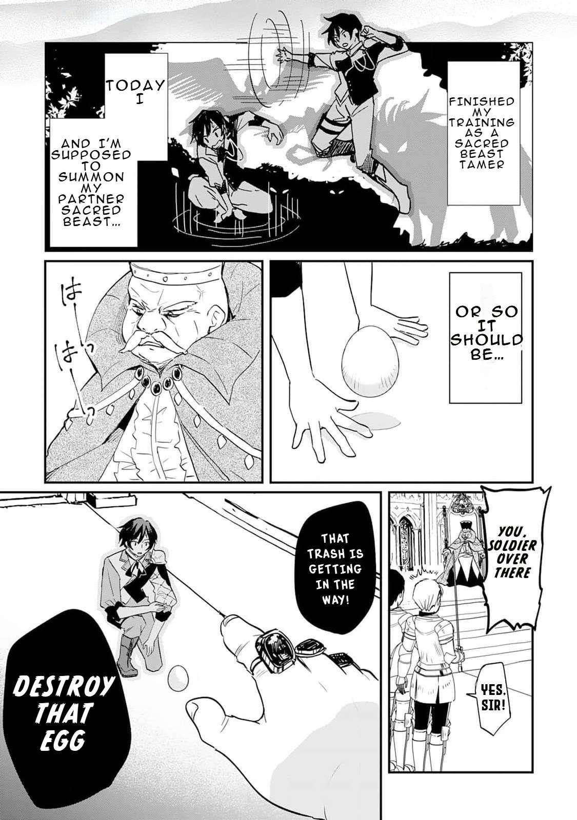 The Sacred Beast Tamer Who Summoned a Lizard (Actually a Divine Dragon), Living a Pioneering Life on the Dragon’s Back Chapter 1 - Page 21