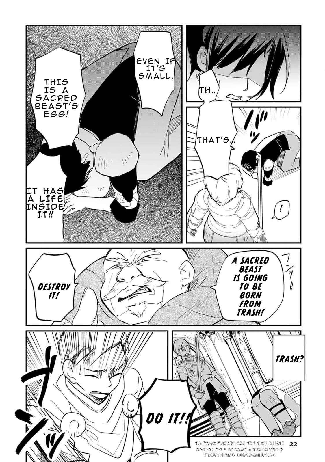 The Sacred Beast Tamer Who Summoned a Lizard (Actually a Divine Dragon), Living a Pioneering Life on the Dragon’s Back Chapter 1 - Page 22