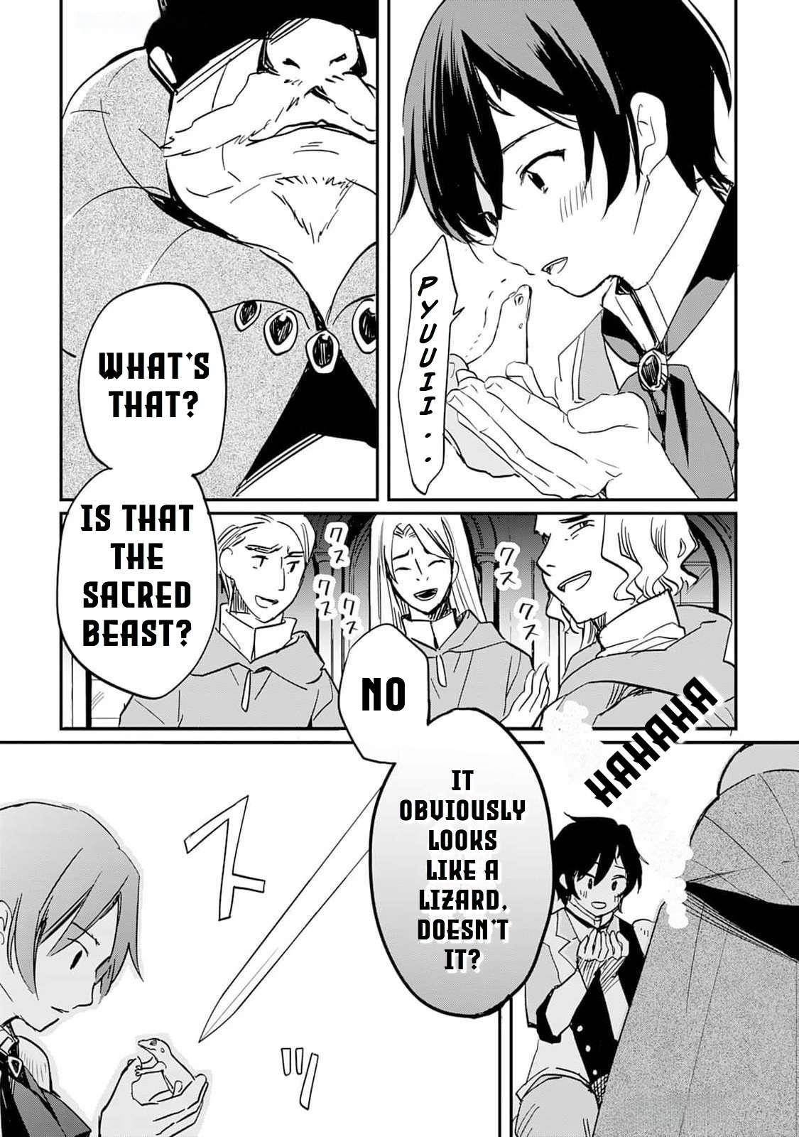 The Sacred Beast Tamer Who Summoned a Lizard (Actually a Divine Dragon), Living a Pioneering Life on the Dragon’s Back Chapter 1 - Page 27