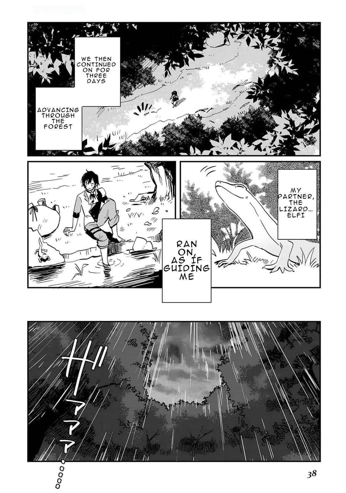 The Sacred Beast Tamer Who Summoned a Lizard (Actually a Divine Dragon), Living a Pioneering Life on the Dragon’s Back Chapter 1 - Page 38