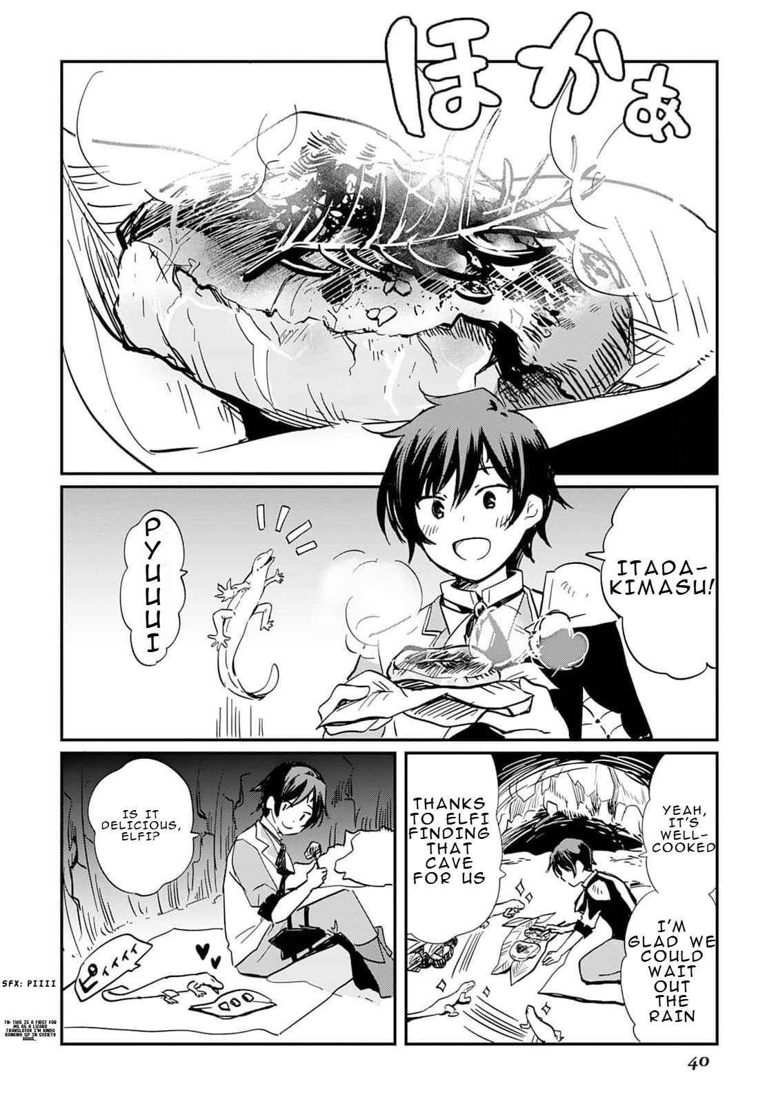 The Sacred Beast Tamer Who Summoned a Lizard (Actually a Divine Dragon), Living a Pioneering Life on the Dragon’s Back Chapter 1 - Page 40