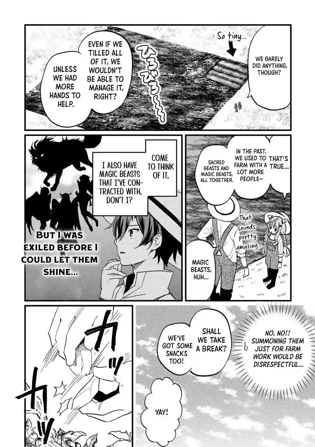 The Sacred Beast Tamer Who Summoned a Lizard (Actually a Divine Dragon), Living a Pioneering Life on the Dragon’s Back Chapter 6 - Page 4