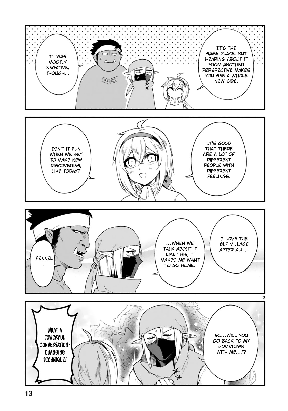 Dekoboko Majo no Oyako Jijou Chapter 11 - Page 13